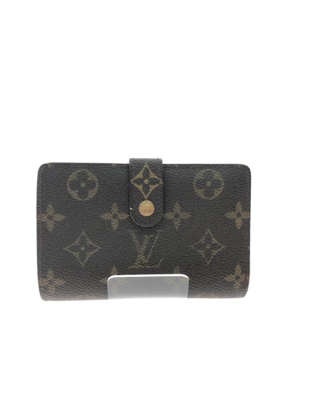 Louis Vuitton Bifold Wallet Kiss Lock Monogram Porte Monnaie Pievienova
